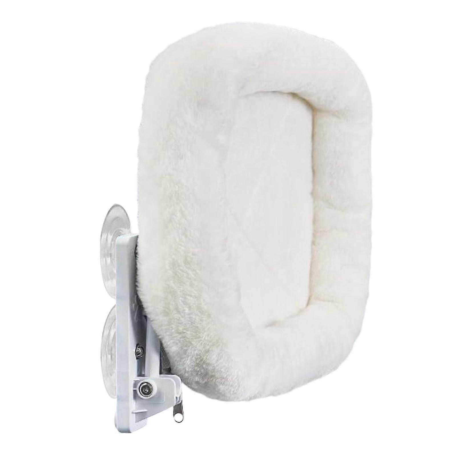 Cat Window Perch Hammock Bed with Suction Cups, Foldable Breathable Plush Seat for Cats