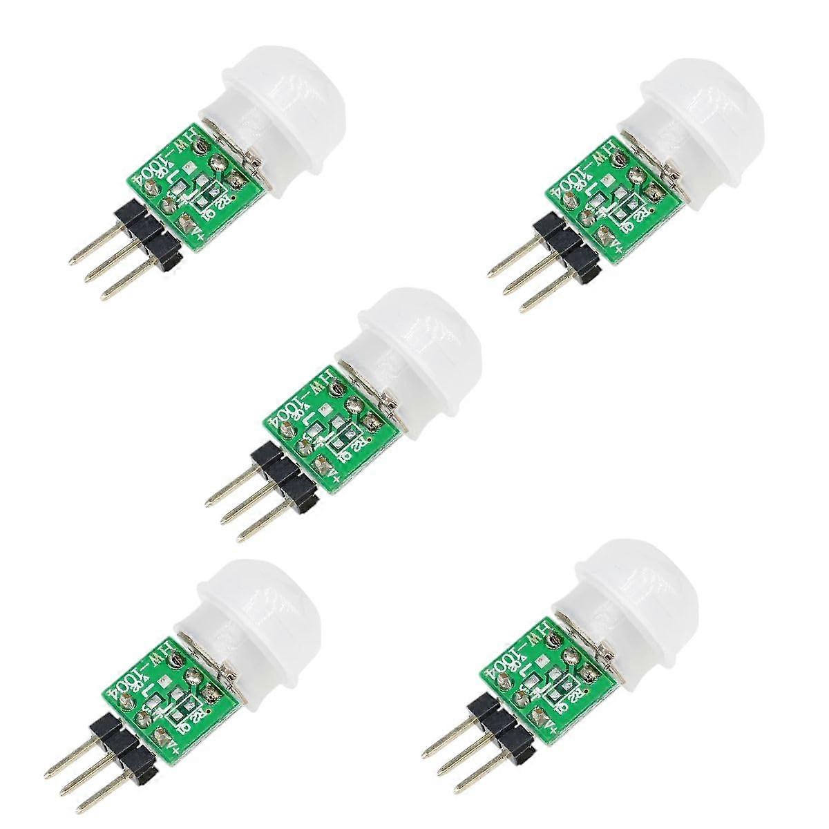 5PCS AM312 Mini PIR Motion Sensor Module 2.7V12V Infrared Detector Board for Arduino