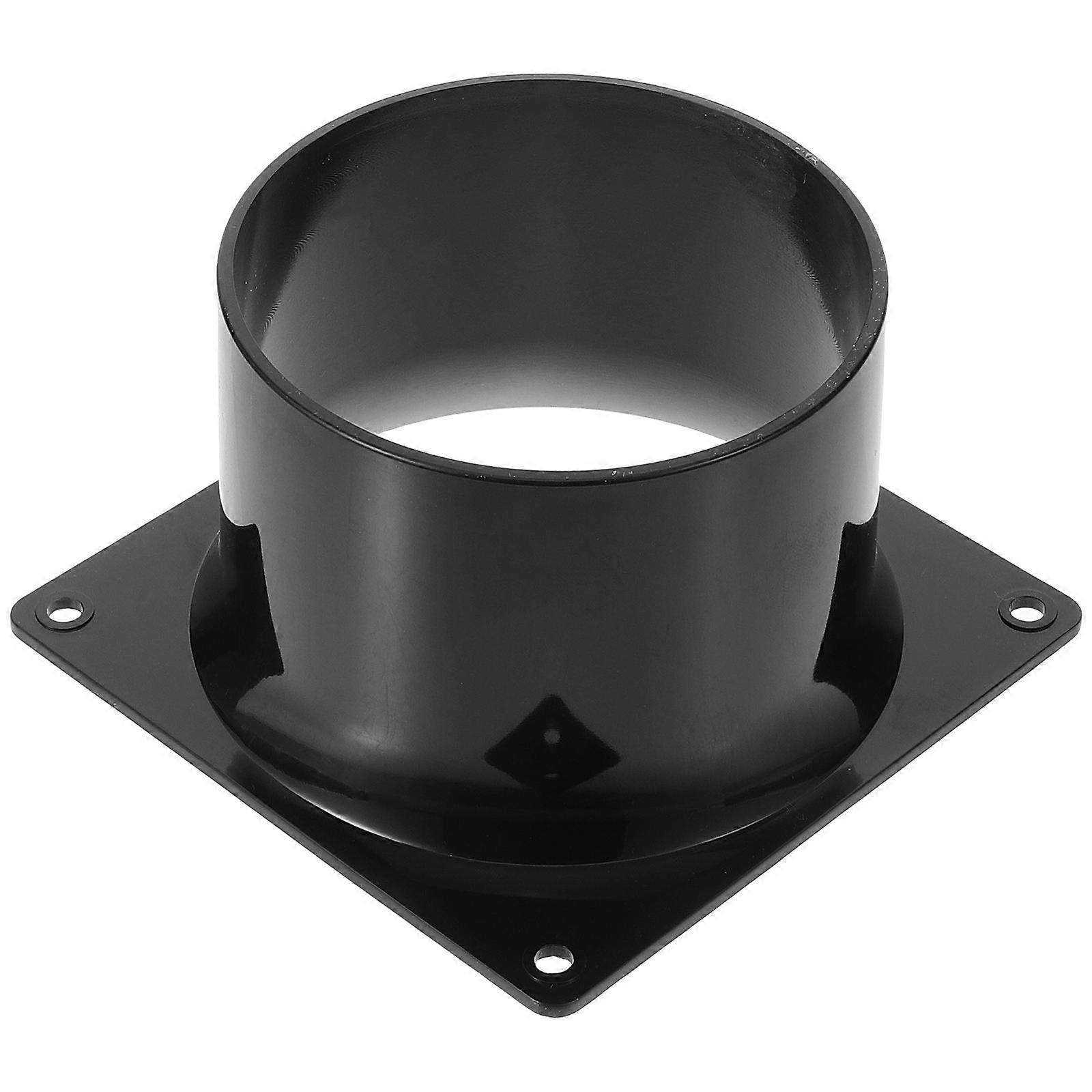 Duct Reducer Vent Adapter for Air Ventilation Systems Black