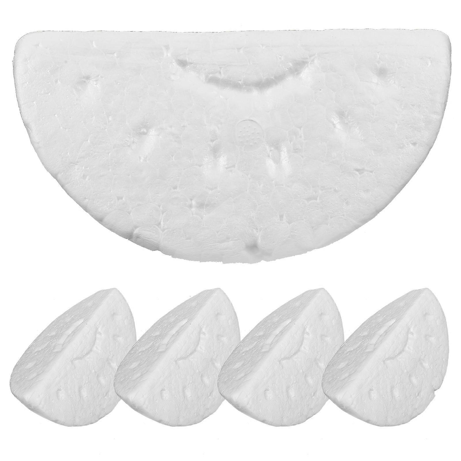 Foam Watermelon Shape Model For DIY Crafts Perfect Decorative Objects For Home Decoration 5Pcs