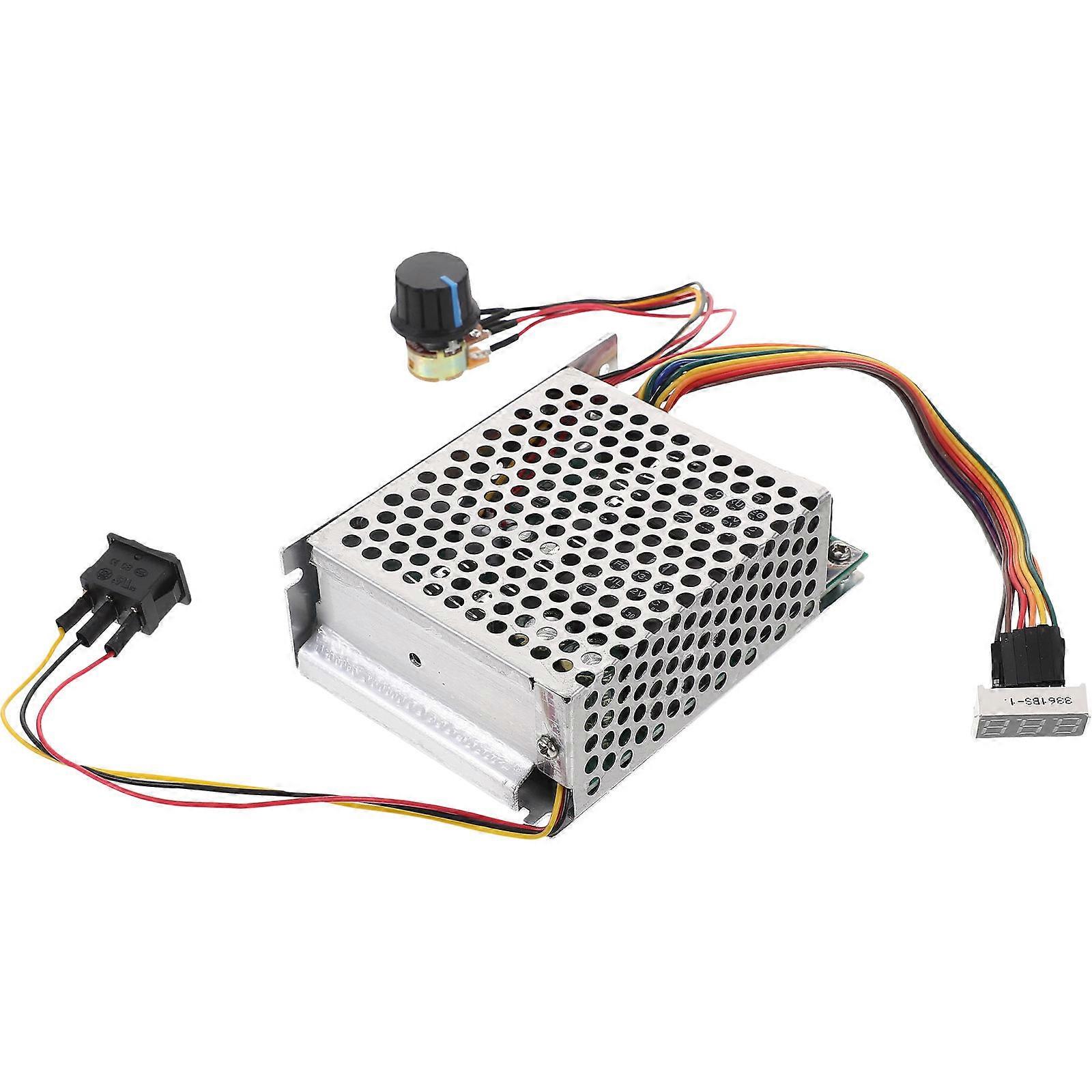 Direct Current Motor Controller for Machine Use 12V 40A Silver Controller Board