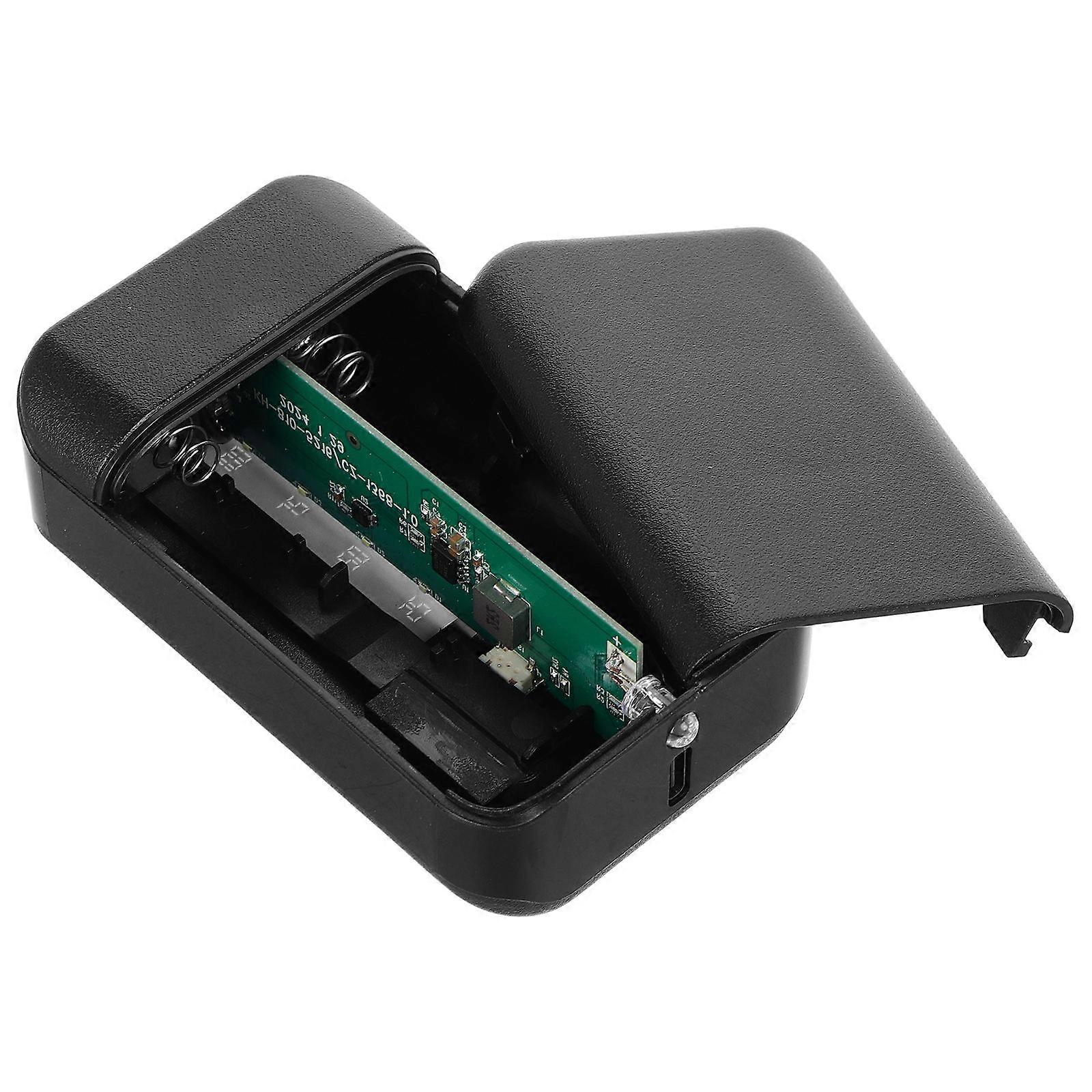 Hidden Power Bank for Secure Storage Black