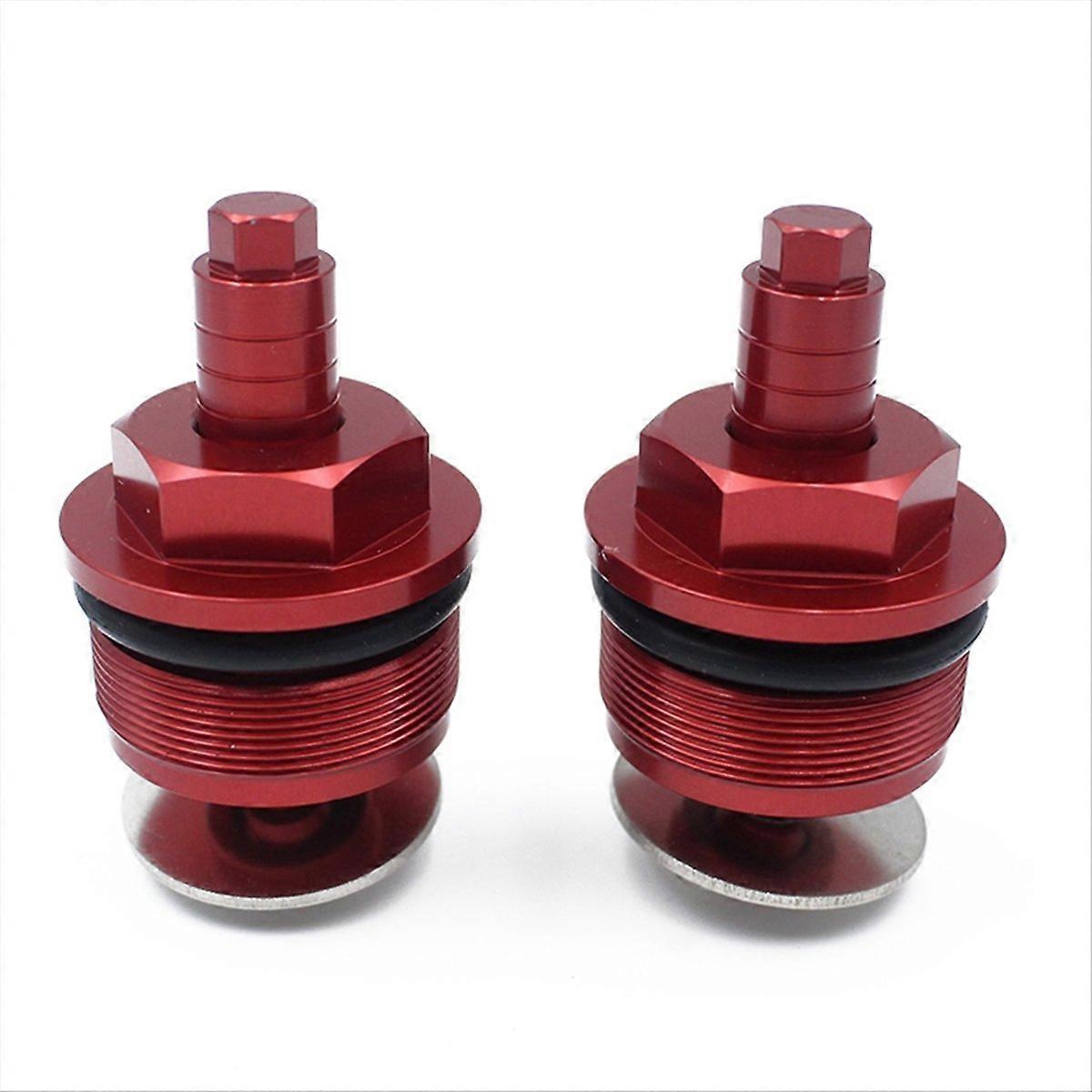  Screw Decoration Front Fork Screw Cover Red