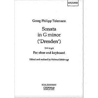 Sonata in G minor (Dresda) TWV41:g10: ('Dresden'): TWV 41:G10: per Oboe e tastiera (molto brevi introduzioni)