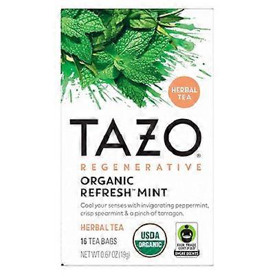 Tazo Herbal Tea Organic Refresh Mint