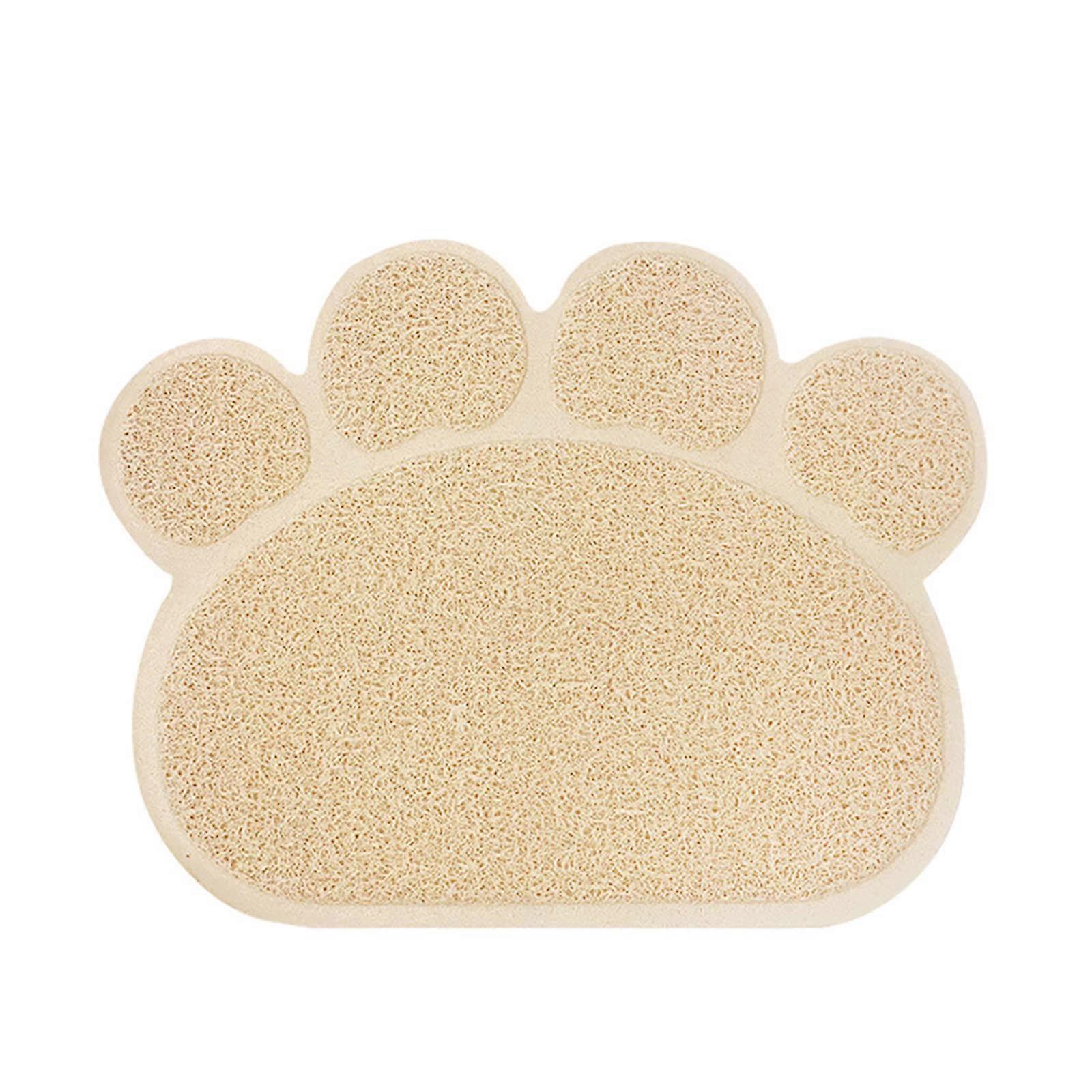 Waterproof Cat Litter Mat with Scatter Control Design, Soft Touch Surface, Easy Clean Large Pad