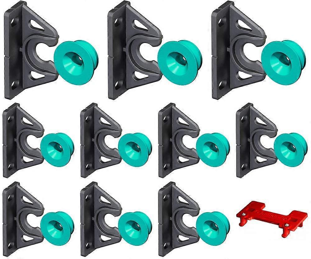 Button Fix Type 2 Panel Mounting Kit with Upgraded Brackets x10 and Precision Marker Tool