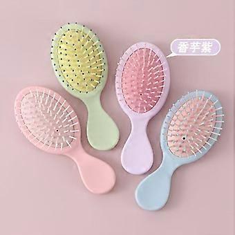 4 Pcs Mini Wet Hair Brush for Women Girls Toddler, Stocking Stuffers for Women Teens Girls, Bridesmaid Proposal Gifts, Spa Party Supplies, Summer Stuf