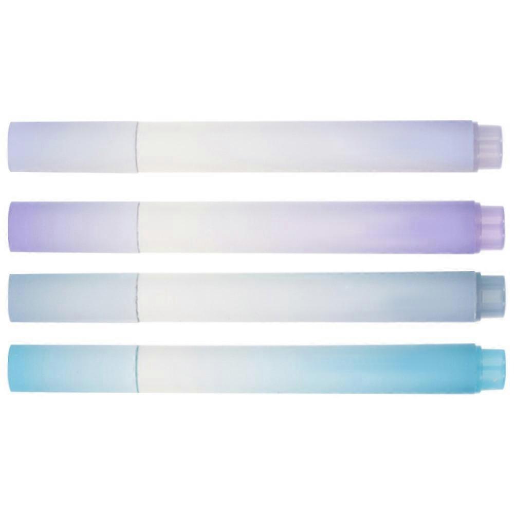 4Pcs Fluorescent Highlighter Pen for Office Colored Marking Set