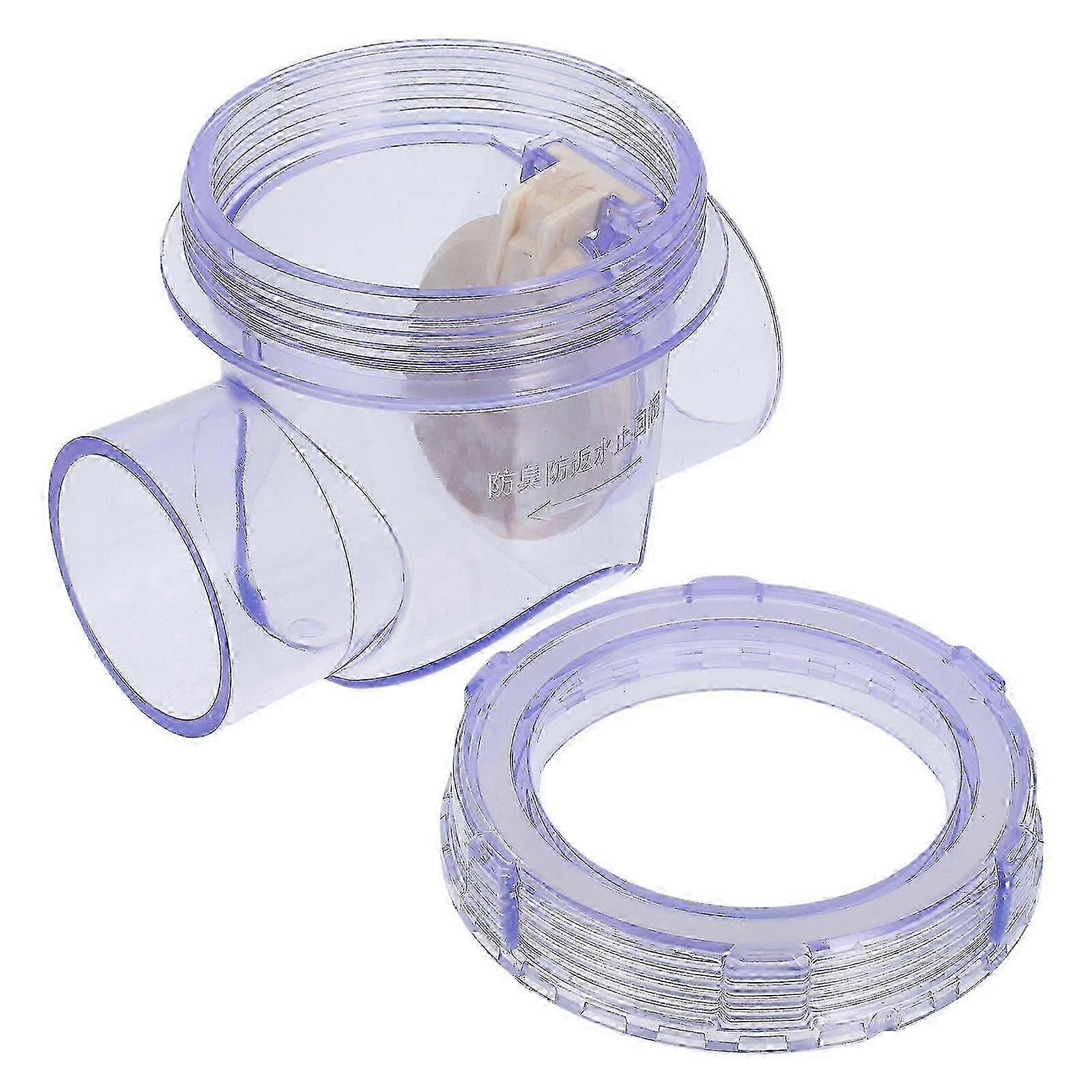 Transparent PVC Check Valve compatible with Pipe Anti-Backflow Function