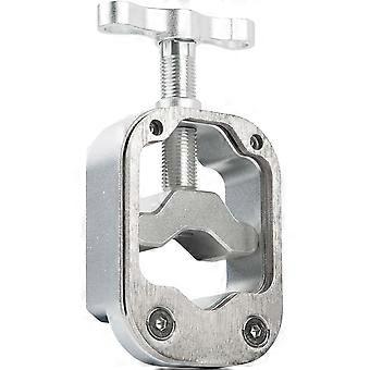 Bicycles Front Fork Guide Bikes Seatpost Cutting Tool Bikes Handlebars Cutting Guide Adjustable Guide for Mountain Bikes  Silver