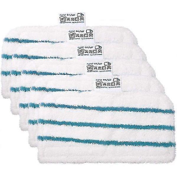 5-Pack Microfiber Replacement Cleaning Pads For Black Decker Steam Mop