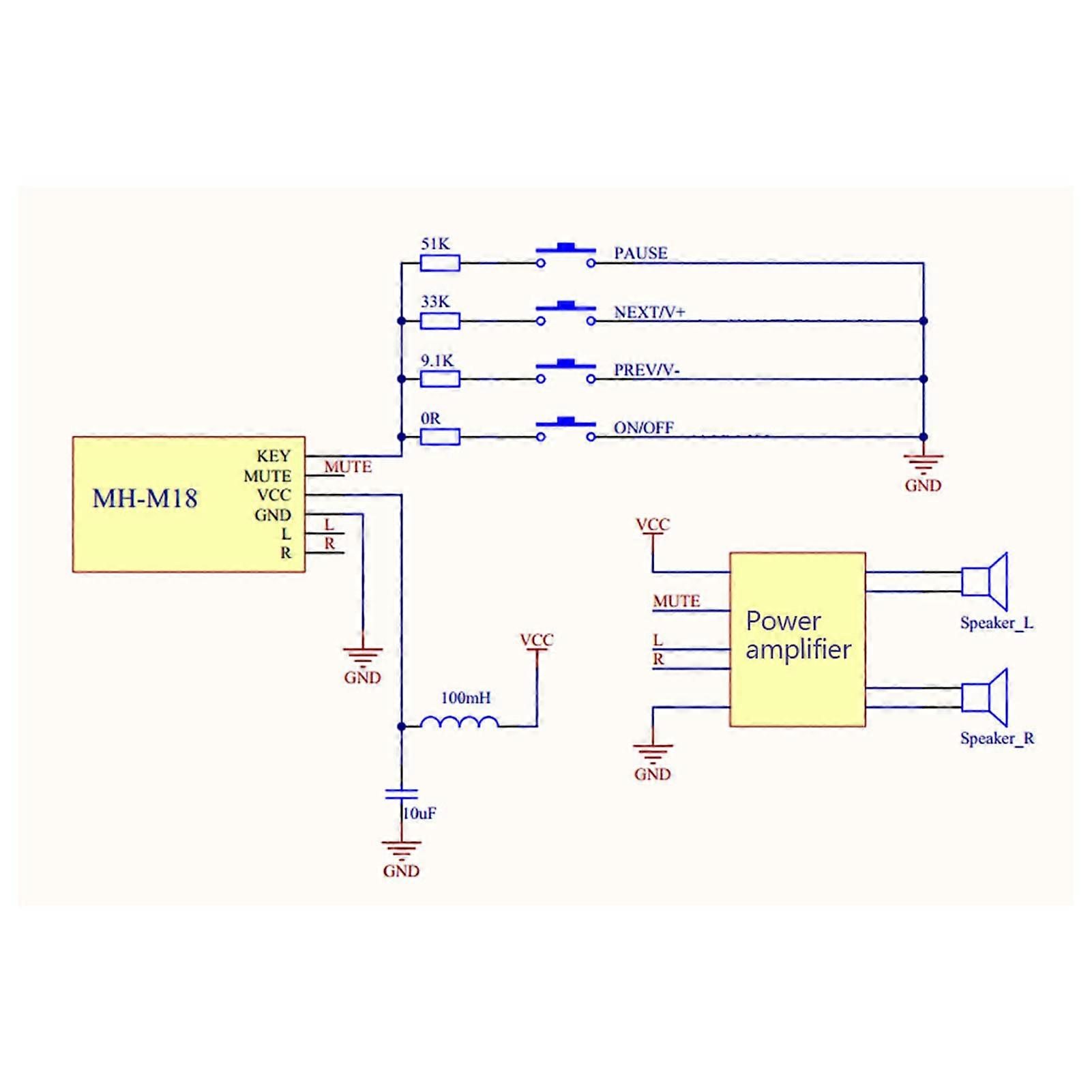 For Audio Receiver Board Module Decoder Wireless MH MX8 Lossless