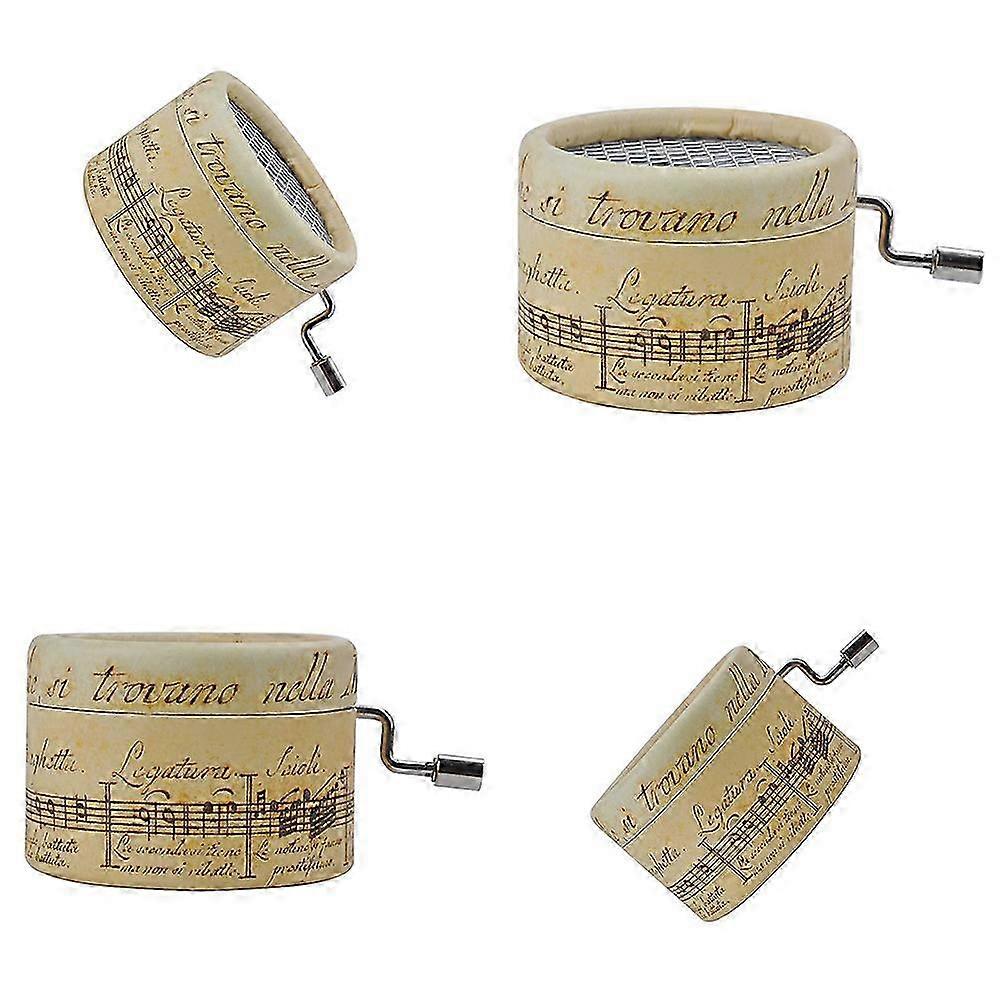 Mini Music Box Multi Desktop Ornament Featuring Charm