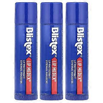 Blistex, Lip Medex®, 3 Pack, 0.15 oz (4.25 g) Each, 4-Pack