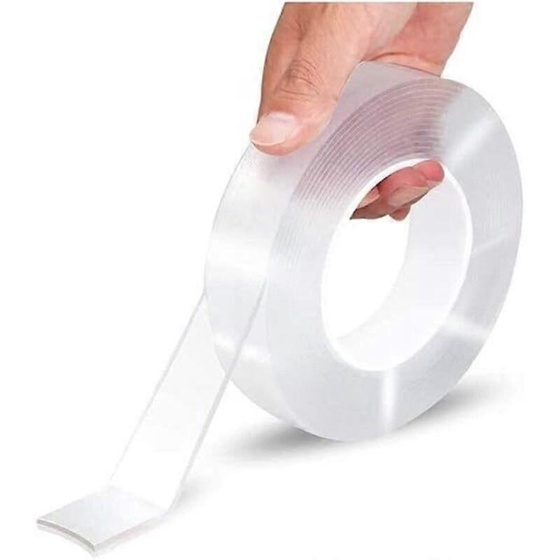 2m transparent, waterproof, double-sided nano mounting tape