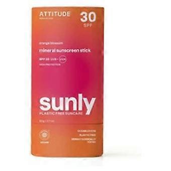 Sun cream stick orange flower 30 SPF 60 g of cream