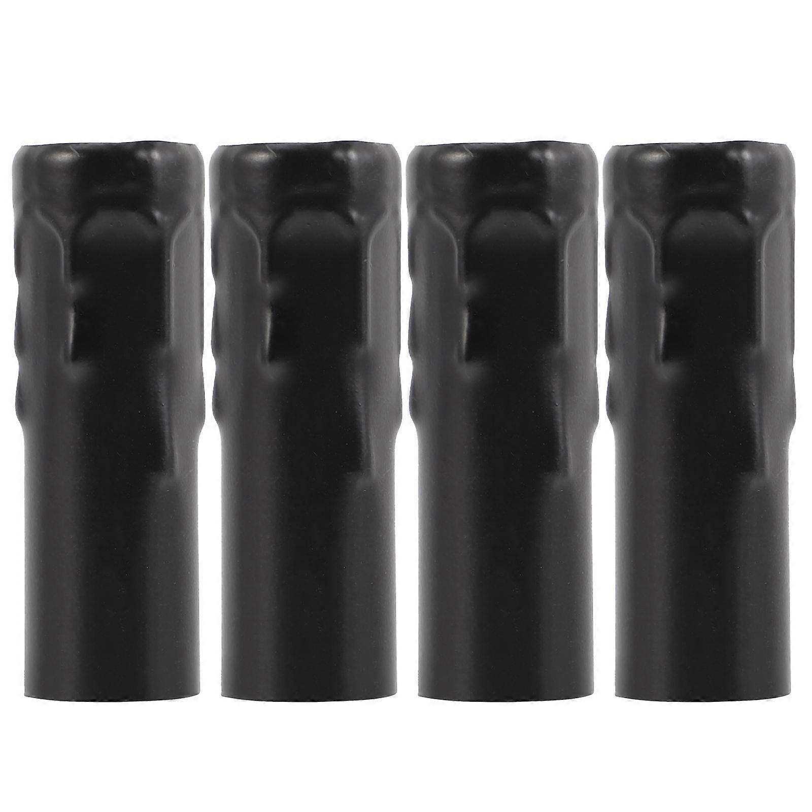 4pcs Flanging Sleeve Lamp Base E14 Socket Sleeve Ceiling Light Candelabra Base