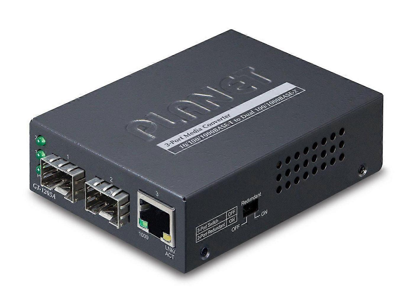 2-P Gigabit SFP Switch/redundant