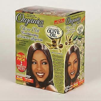 Organic Olive Oil Relaxer Value Kit Super