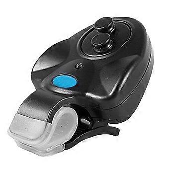 Kaesi Elektronisk LED-lampa Clip-on Natt Fiskespö Fiskbett Ljud Larm Varningsverktyg