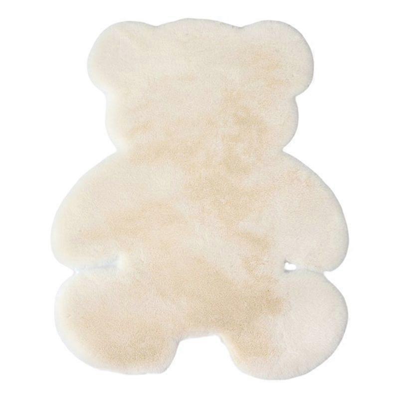 Modern Area Carpet Bear Shape Universal Comfortable Cute