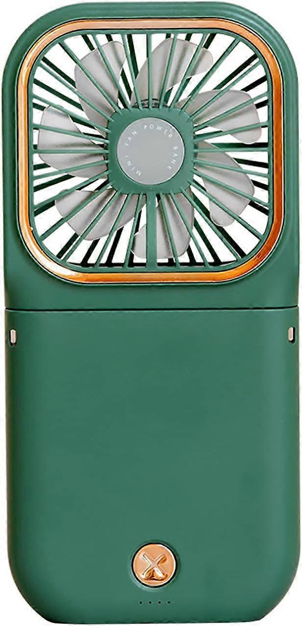 Rechargeable Foldable Handheld Fan with Desktop Stand