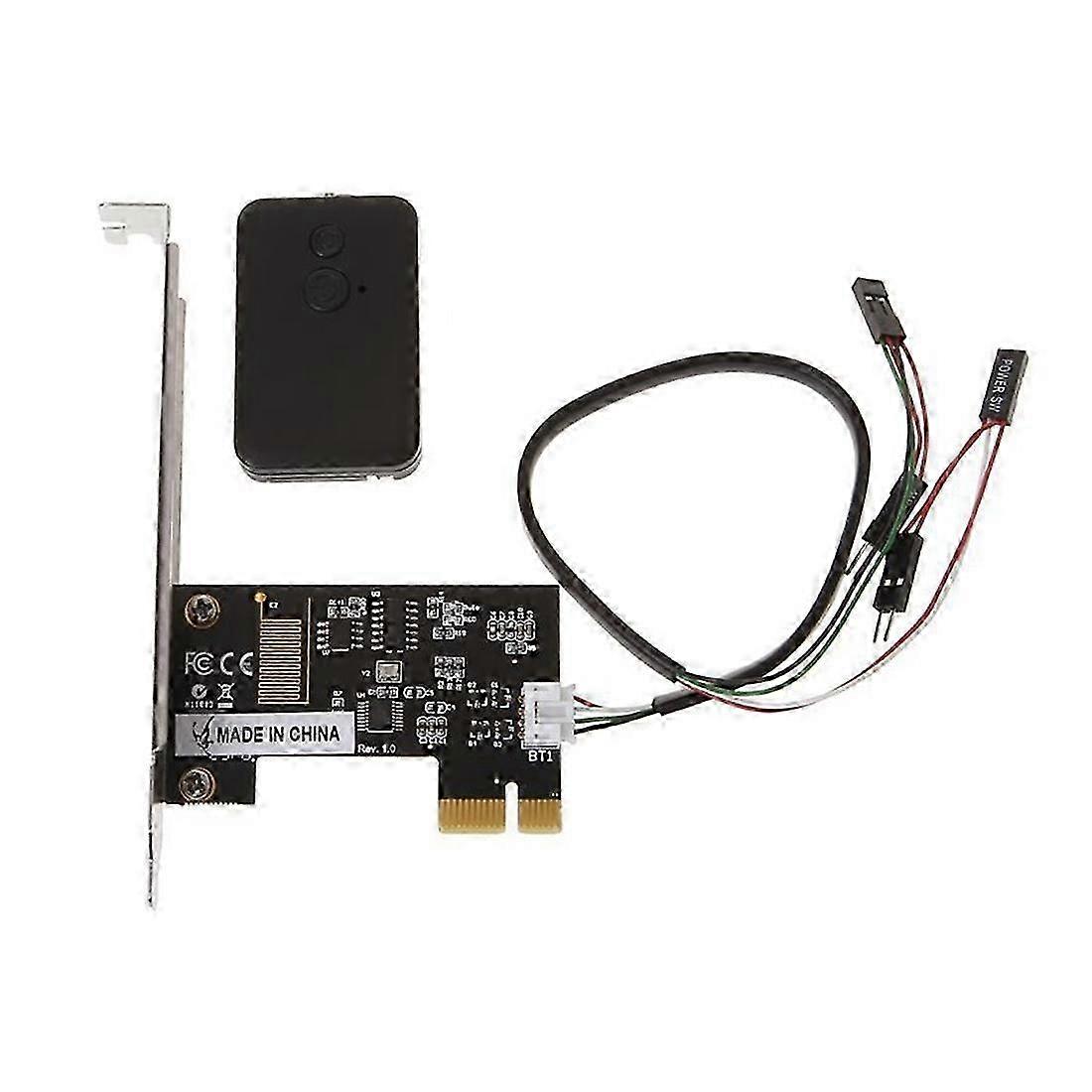 PCI-E Desktop PC Remote Controller 20M Wireless Restart Switch Turn on Off Wireless Computer Desktop Switch