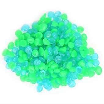 Lot de 300 galets lumineux dcoratifs pour aquarium