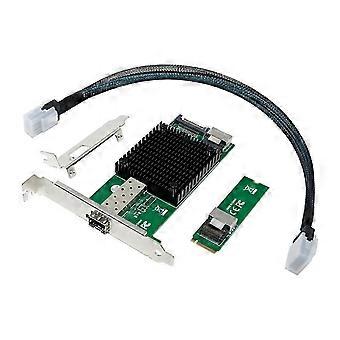 M.2 M X520-DA1 Glasfaser-Netzwerkkarte für Industriecomputerserver