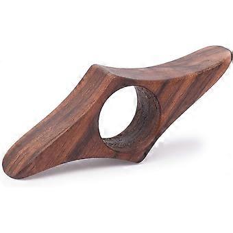 Bookends - (Medium - 22mm) Natural Walnut Thumb, Handmade [XR]