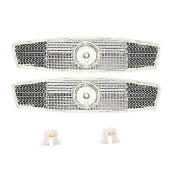 Compatible With Bicycle Bike Wheel Reflector Safety Spoke Reflective Mount Vintage Clip Warning
