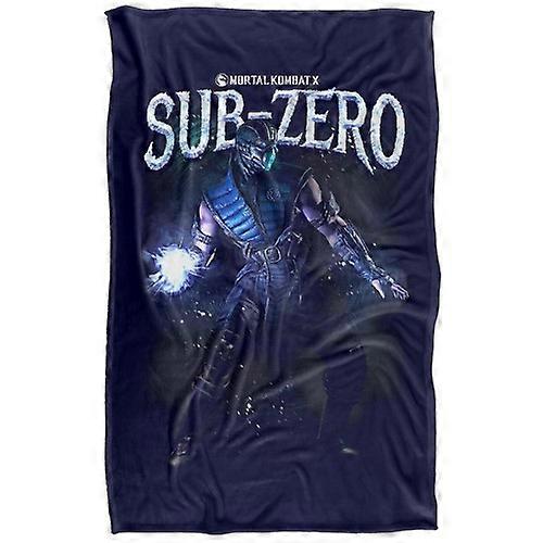 Mortal Kombat Subzero Soft Touch Blanket