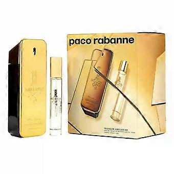 Paco Rabanne One Million Eau De Toilette Spray 100ml Set 2 Pieces