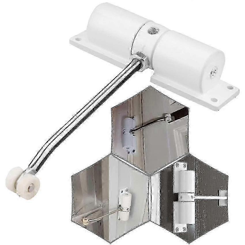 Adjustable Automatic Spring Door Closer for Smooth Closing