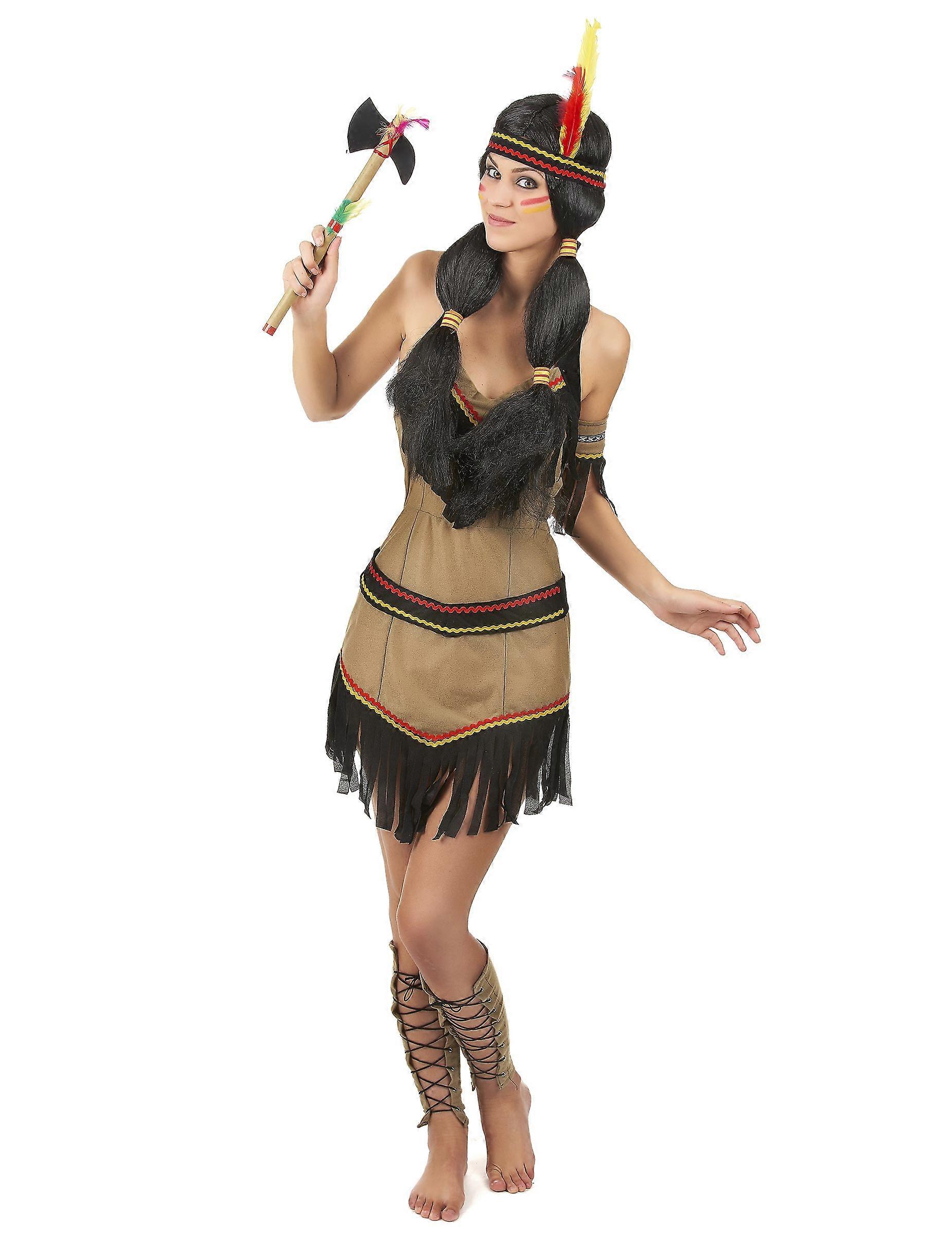 Women's backless Indian costume