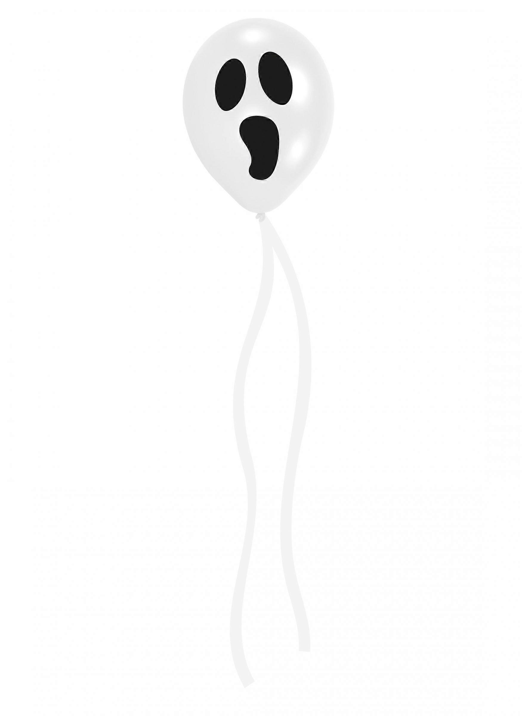 3 DIY Screaming Ghost Latex Balloons