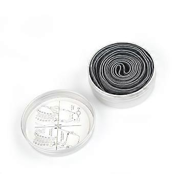 Elastic Shoelace with Metal Circle Decor for Casual Sneakers Dark Grey
