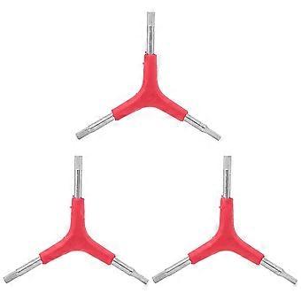 3 PZ Y Forma Esagono Esterno Esagono Incassato Chiave Triangolare Bicicletta Bicicletta Chiave Bici Combinazione Strumenti di Riparazione