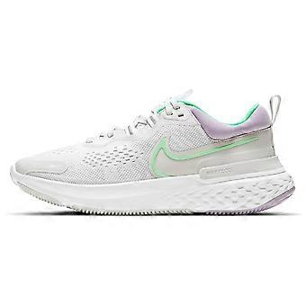 Nike React Miler 2 Platinum Tint Green Glow Women's CW7136-002