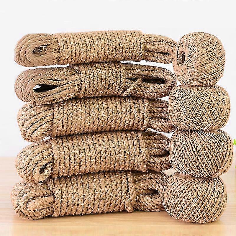 Rustic Jute Cord 1-10mm Diameter