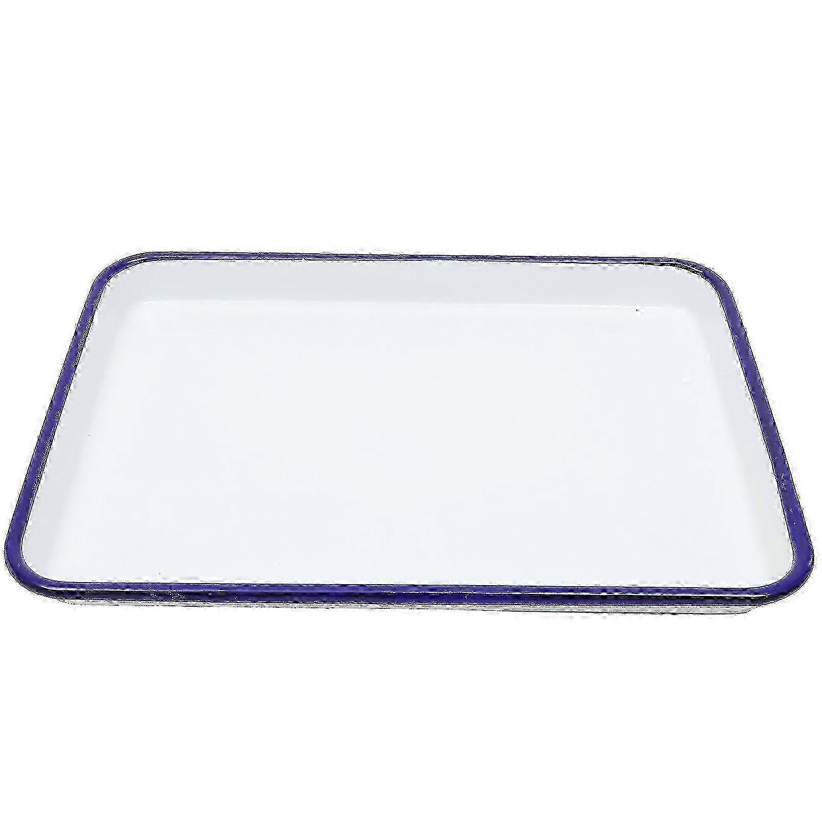 Smooth Enamel Serving Baking Pan