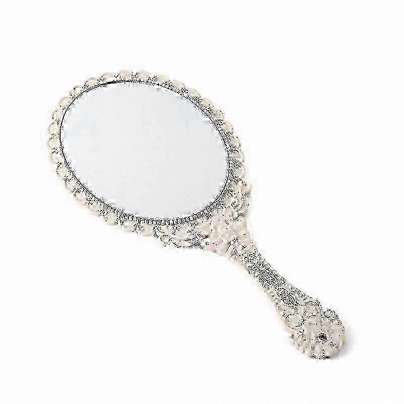 Vintage Handheld Makeup Mirror