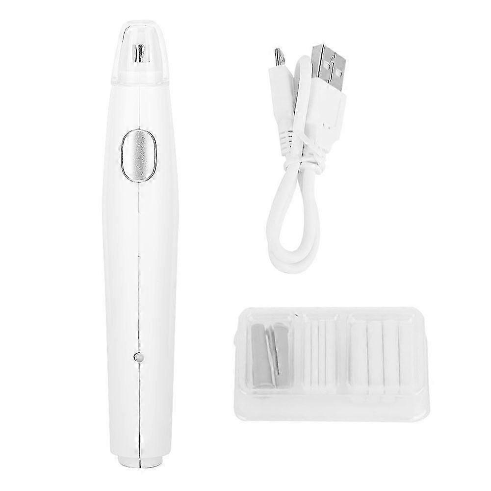Handy Electric USB Charging Refillable Eraser with 16 Replacement Refills (White)