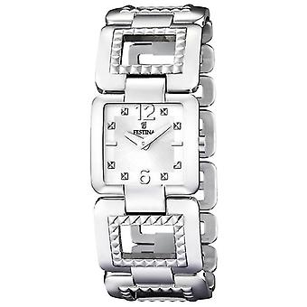 Festina Dame Quartz Analog Woman Watch with Stainless Steel Bracelet F16552/1