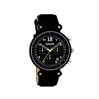 D&g rythm Quartz Analog Man Watch with Cowskin Bracelet DW0306