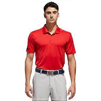 Camisa polo de manga curta de desempenho adidas Golf masculina