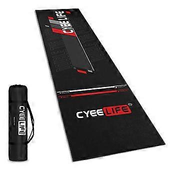 Dartsmat, 297 X 66 cm Professionele Antislip Tapijtmatten voor Vloer en Dartpuntbescherming