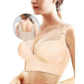 Women's Push Up Bra,full-coverage Underwire Bra,hide Back Fat Deep Cup Bra,smoothing T-shirt Bra,sculpting Uplift Bra-Good