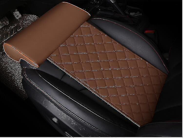 Coussin de siège d'automobile et coussin d'extension de support de cuisse de siège d'auto général en cuir